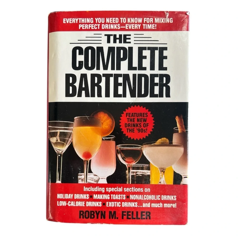 The Complete Bartender hardcover Vintage Learn to Mix the Perfect Drinks